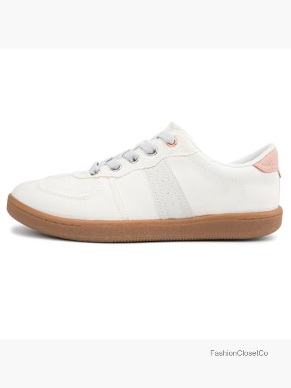 Slip On Canvas Fashion Sneakers - Comfortable Low Top Walking Tennis Shoes - Picture 4 of 7
